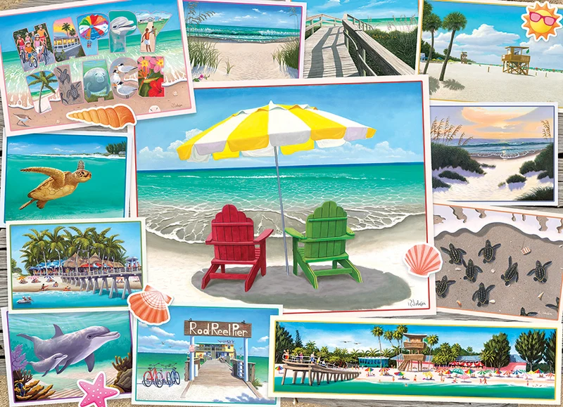 PFG Happy Place (1000pcs) (Usage/Used - PUZZLES FOR GOOD)