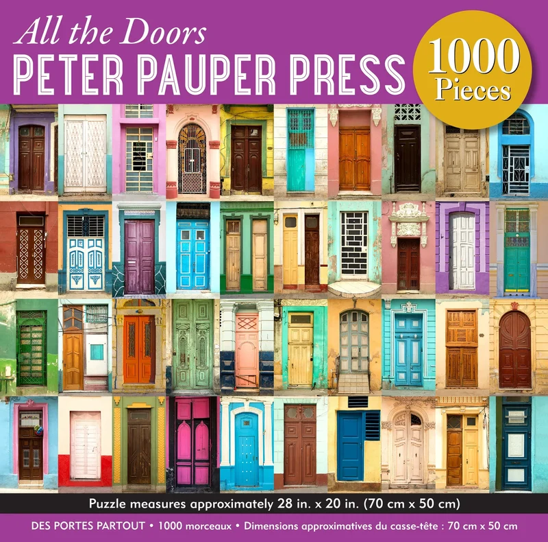 PFG All The Doors (1000pcs) (Usage/Used - PUZZLES FOR GOOD)