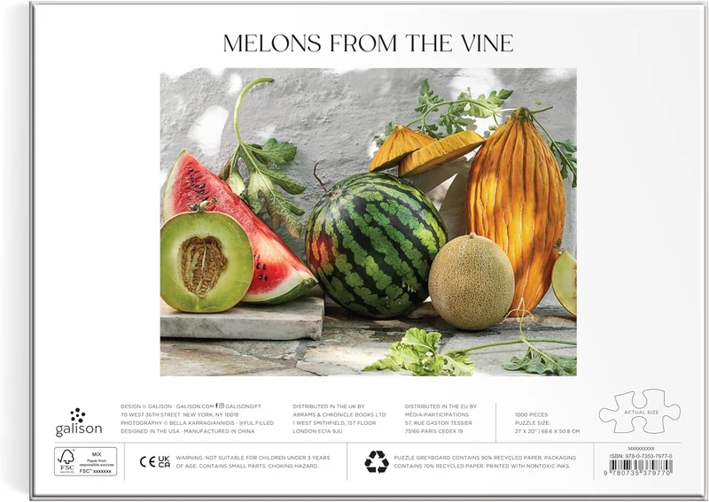 PFG Melons From the Vine (1000pcs) (Usage/Used - PUZZLES FOR GOOD)