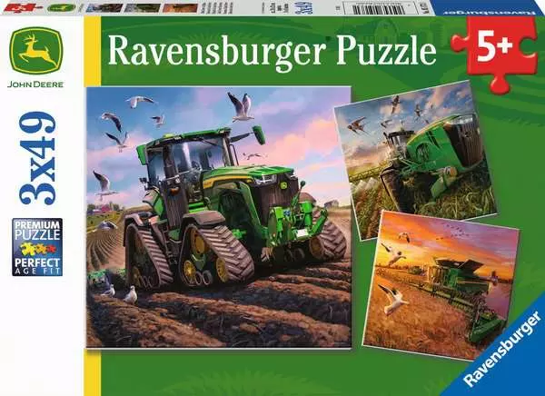 Ravensburger Seasons of John Deere (3 x 49pcs)