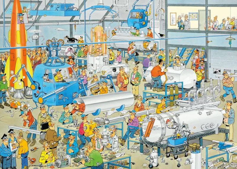 PFG Technical Highlights, JVH (1000pcs) (Usage/Used - PUZZLES FOR GOOD)