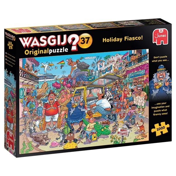 PFG Wasgij Original #37, Holiday Fiasco! / Le fiasco des vacances (Usage/Used - PUZZLES FOR GOOD)