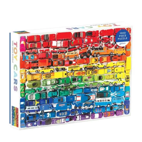 PFG Rainbow Toy Cars, Julie Seabrook (Usage/Used - PUZZLES FOR GOOD)