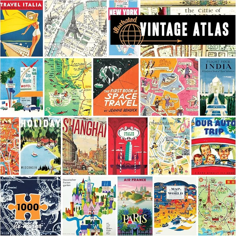 PFG Vintage Atlas (Usage/Used - PUZZLES FOR GOOD)