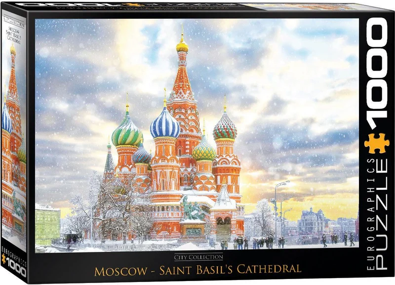 PFG City Collection - Moscow, Russia - Saint Basil's Cathedral (Usage/Used - PUZZLES FOR GOOD)