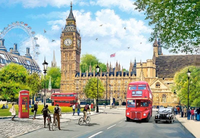 Busy Morning in London (1000pcs)