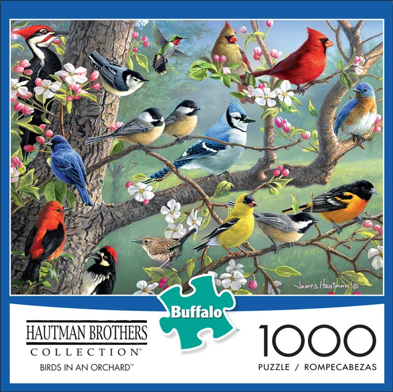 PFG Birds in an Orchard, Hautman Brothers (Usage/Used - PUZZLES FOR GOOD)