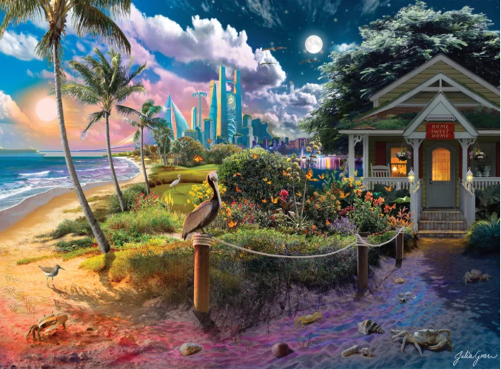 PFG Night & Day: Beach Cabin (Usage/Used - PUZZLES FOR GOOD)