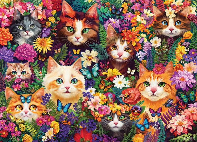 Blooming Whiskers (1000pcs)