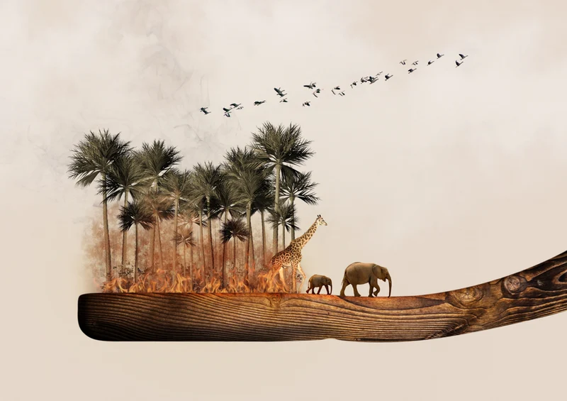 78982 Hintergründe - Afrika Puzzle