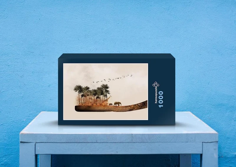 78982 Hintergründe - Afrika Puzzle