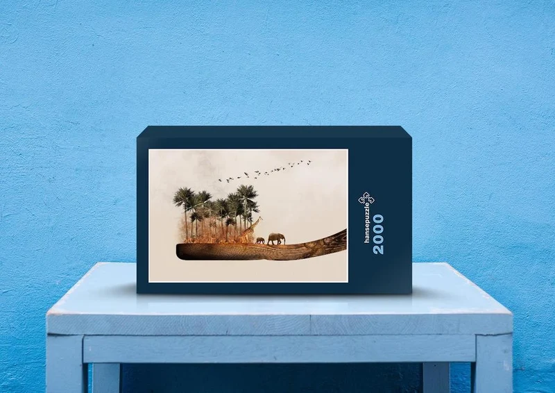 78982 Hintergründe - Afrika Puzzle