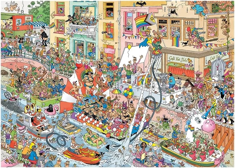 PFG Celebrate Pride, JVH (1000pcs) (Usage/Used - PUZZLES FOR GOOD)