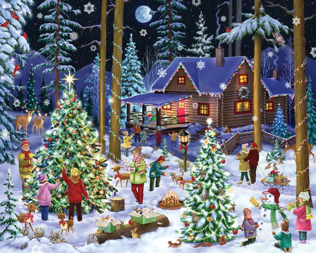 Christmas Retreat, Randy Wollenmann (1000pcs)