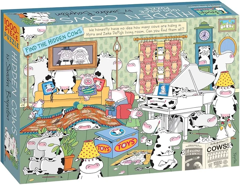 Hidden Cows, Sandra Boynton (500pcs)