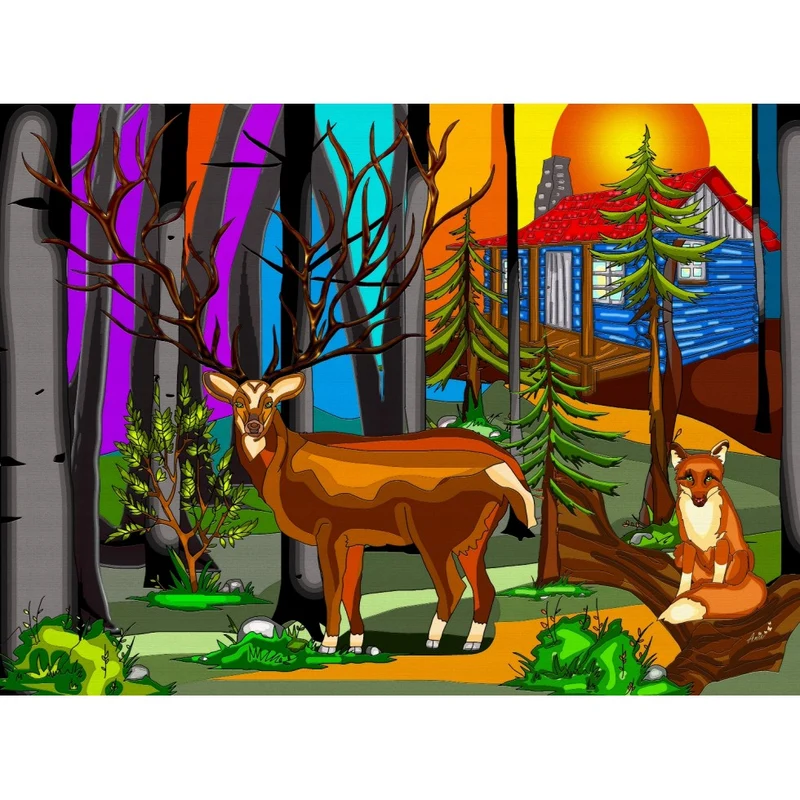 DMG My Deer Friend/ Cerf majestueux, Anie Maltais (DAMAGED BOX)