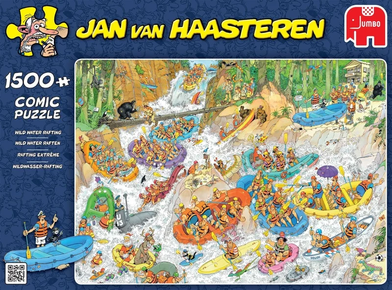 PFG Extreme Water Rafting / Rafting Extrême, JVH (1500pcs) (Usage/Used - PUZZLES FOR GOOD)