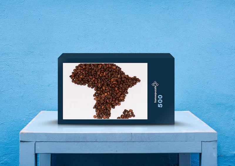 79466 Ernährung - Kaffeebohnen Puzzle