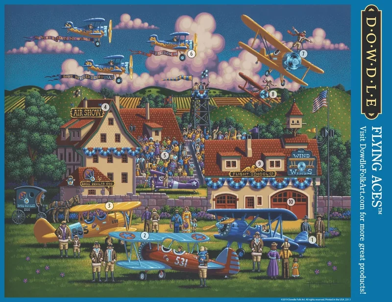 Dowdle Flying Aces (100pcs)