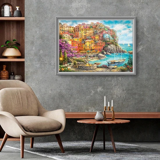 PFG A Beautiful Day at Cinque Terre (2000pcs) (Usage/Used - PUZZLES FOR GOOD)