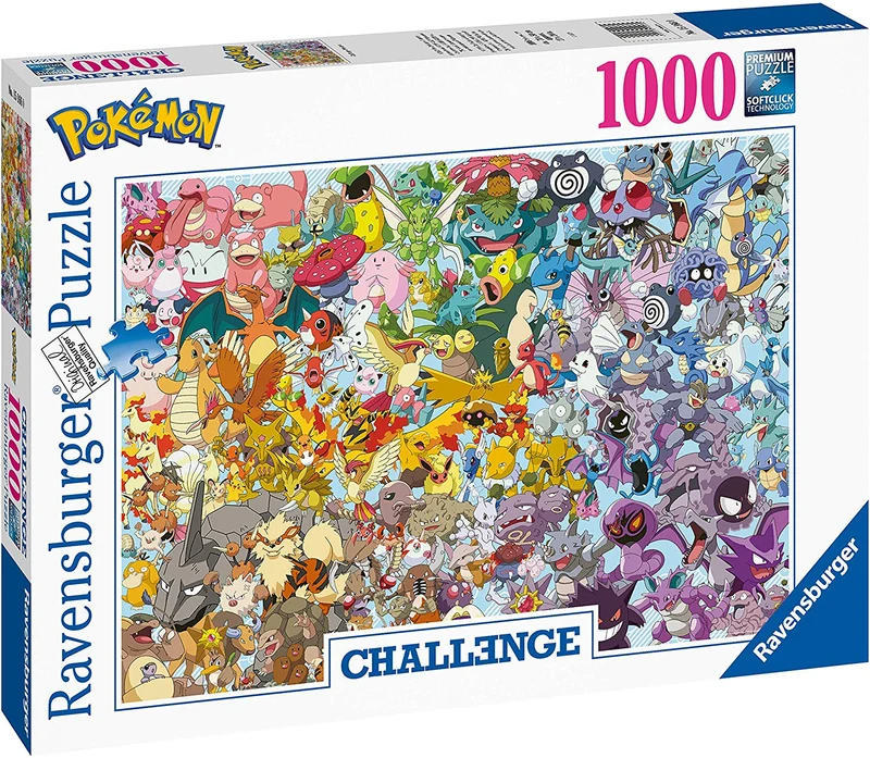 Ravensburger Challenge - Pokemon (1000pcs)