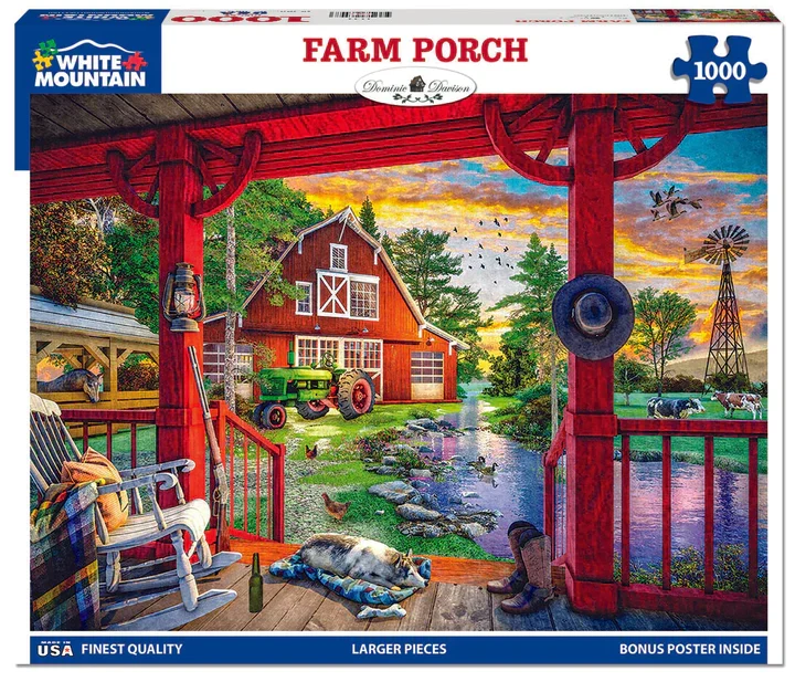 PFG Farm Porch, Dominic Davison (Usage/Used - PUZZLES FOR GOOD)
