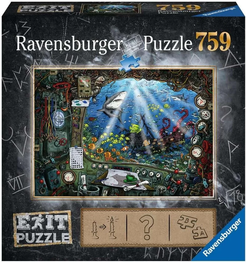 Ravensburger Escape: In The Submarine (759pcs)