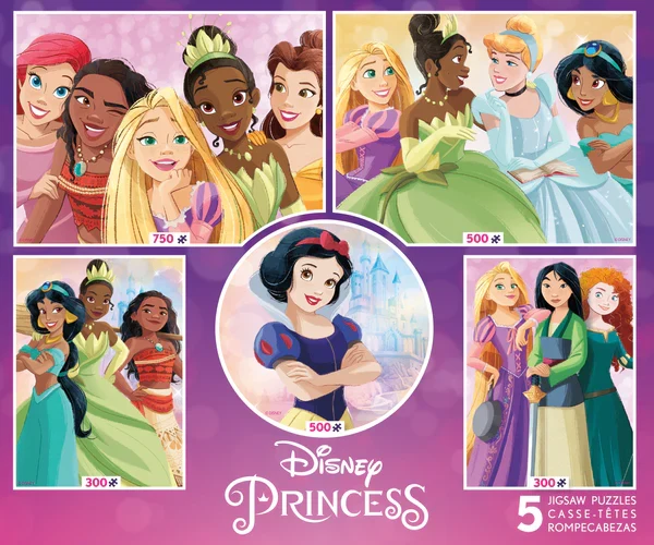 Disney - Princess - 5-in-1 Multipack