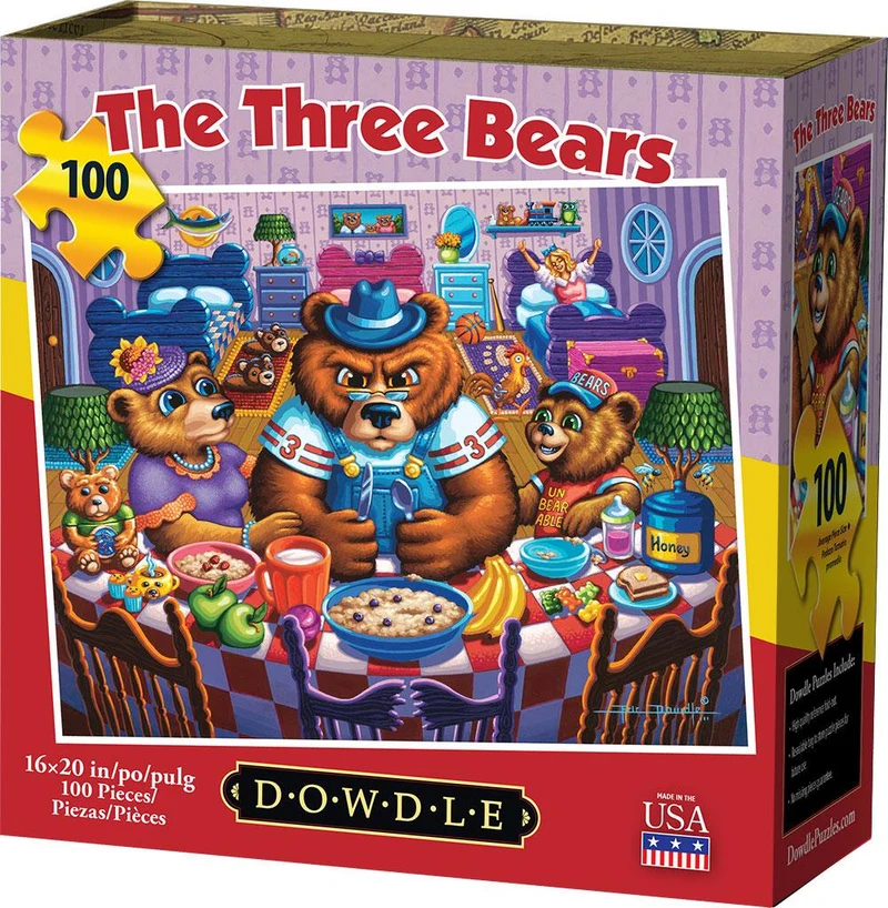 Dowdle The Three Bears (100pcs)