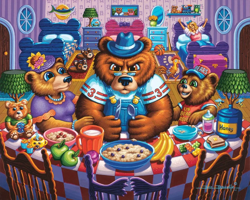 Dowdle The Three Bears (100pcs)