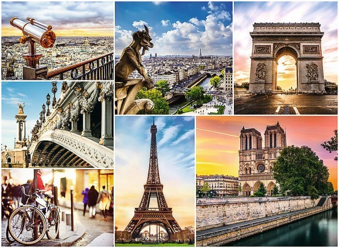 PFG Magic of Paris - Collage (Usage/Used - PUZZLES FOR GOOD)