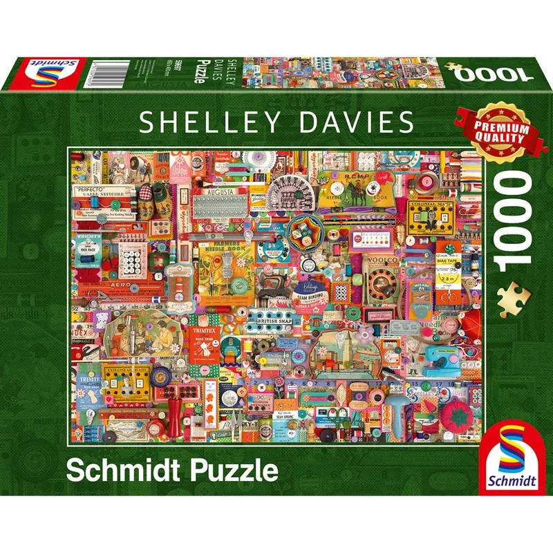 PFG Vintage Haberdashery, Shelley Davies (Usage/Used - PUZZLES FOR GOOD)