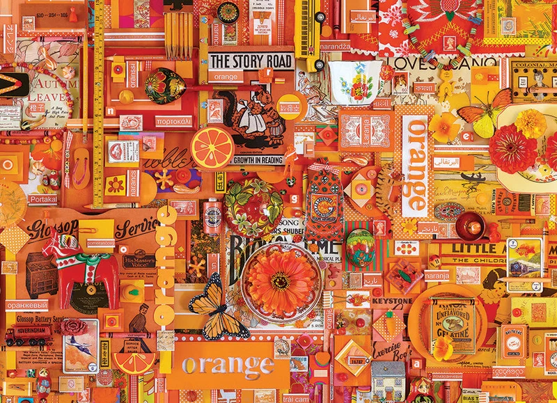 PFG Orange, Shelley Davies (Usage/Used - PUZZLES FOR GOOD)