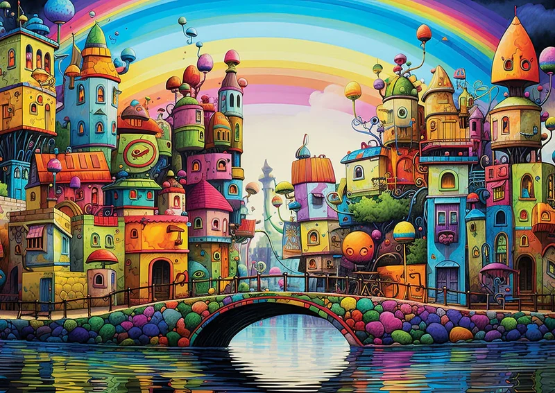 Rainbow City (1000pcs)