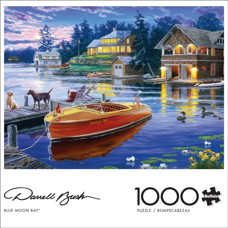 PFG Blue Moon Bay, Darrell Bush (Usage/Used - PUZZLES FOR GOOD)