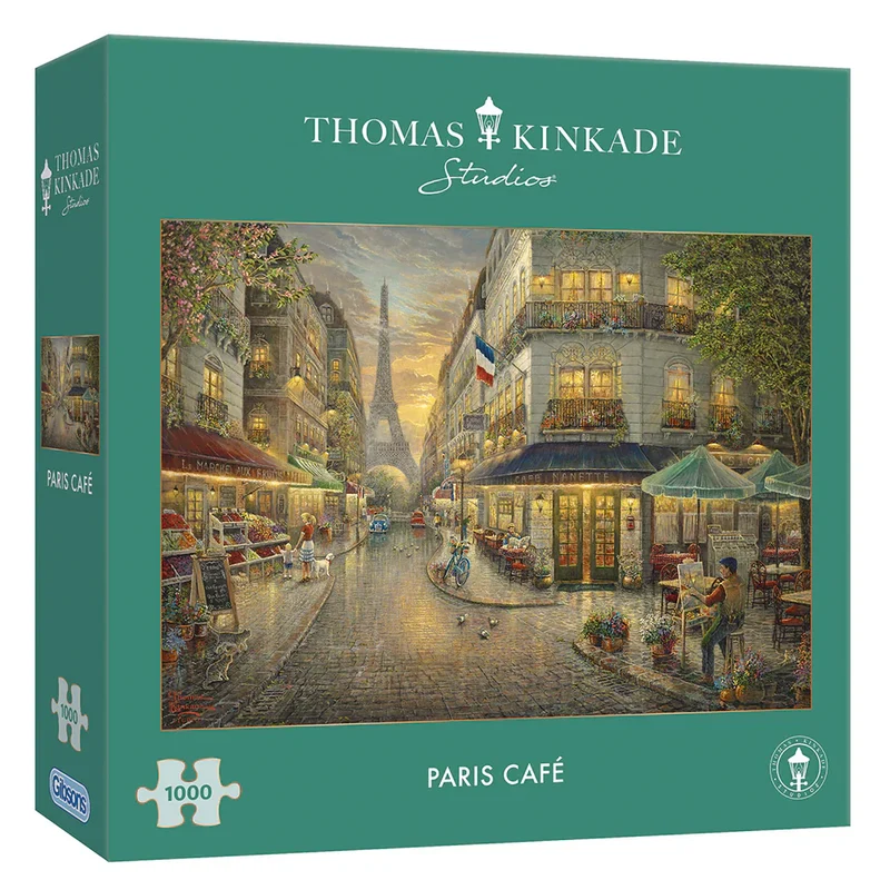 DMG Thomas Kinkade - Paris Cafe (1000pcs) (DAMAGED BOX)