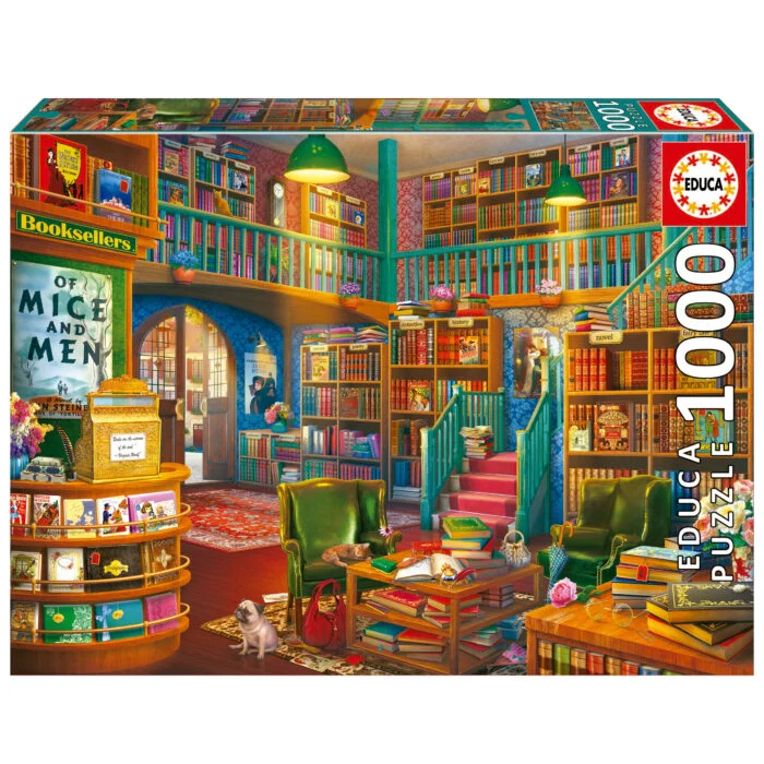 PFG Wonderful Bookshop (1000pcs) (Usage/Used - PUZZLES FOR GOOD)
