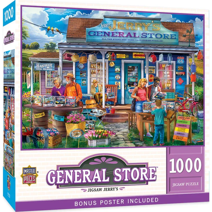 PFG General Store - Jigsaw Jerry's (1000pcs) (Usage/Used - PUZZLES FOR GOOD)
