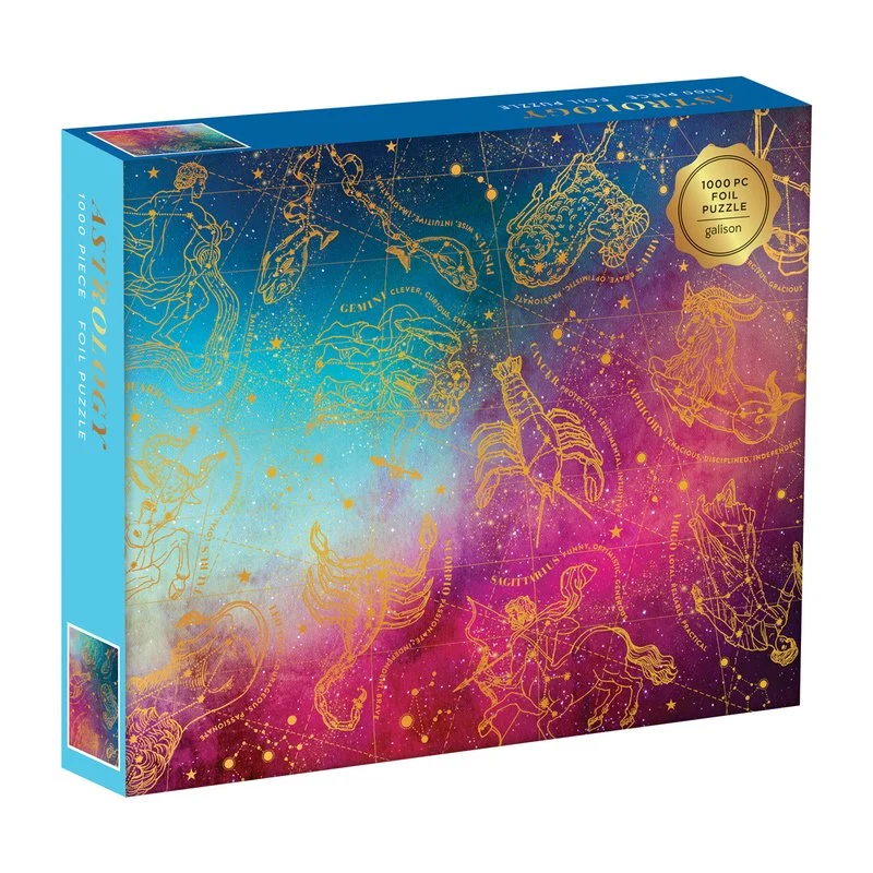 PFG Astrology 1000 Piece Foil Puzzle (Usage/Used - PUZZLES FOR GOOD)