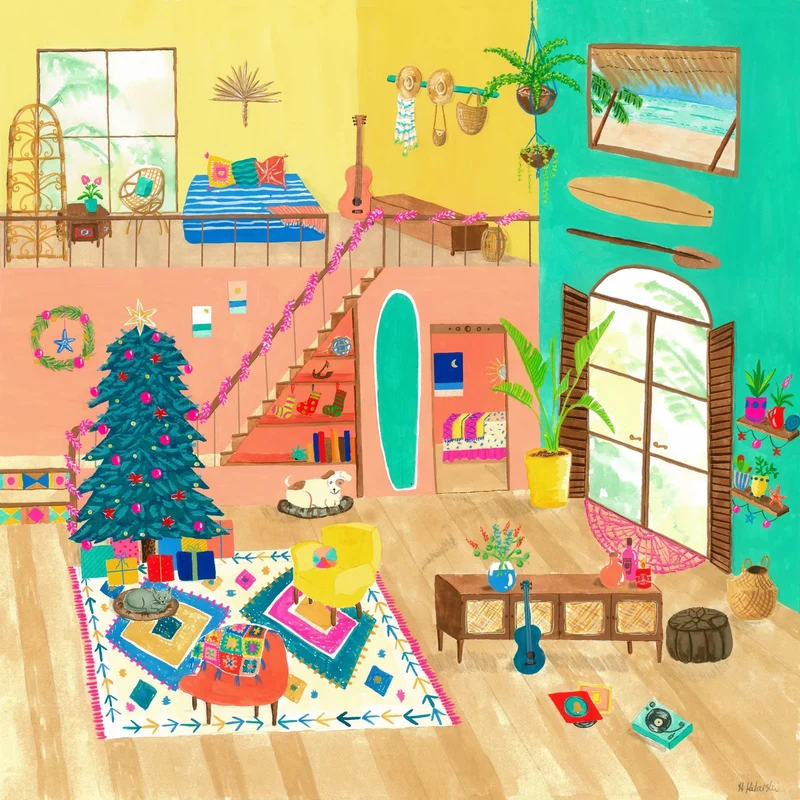 PFG Home for the Holidaze (500pcs) (Usage/Used - PUZZLES FOR GOOD)
