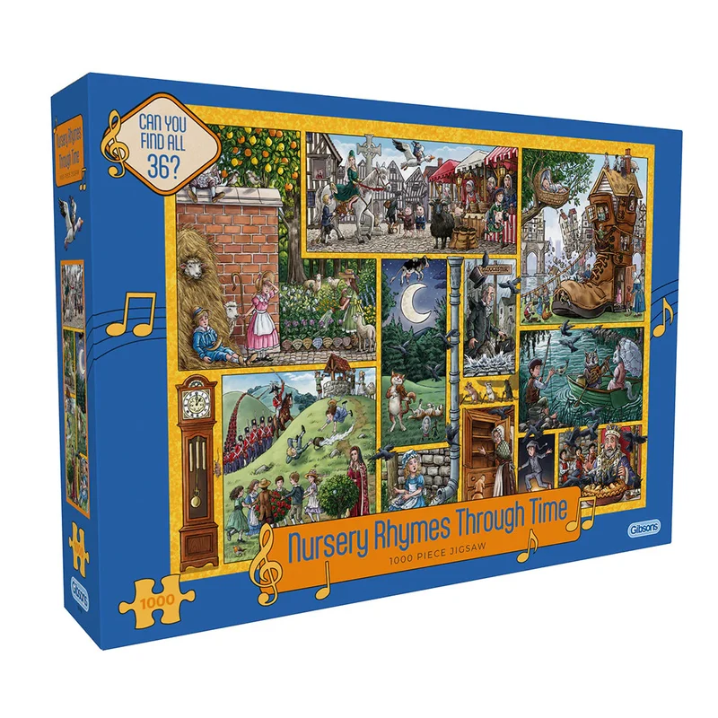 Nursery Rhymes Through Time, Tim Stringer (1000pcs)
