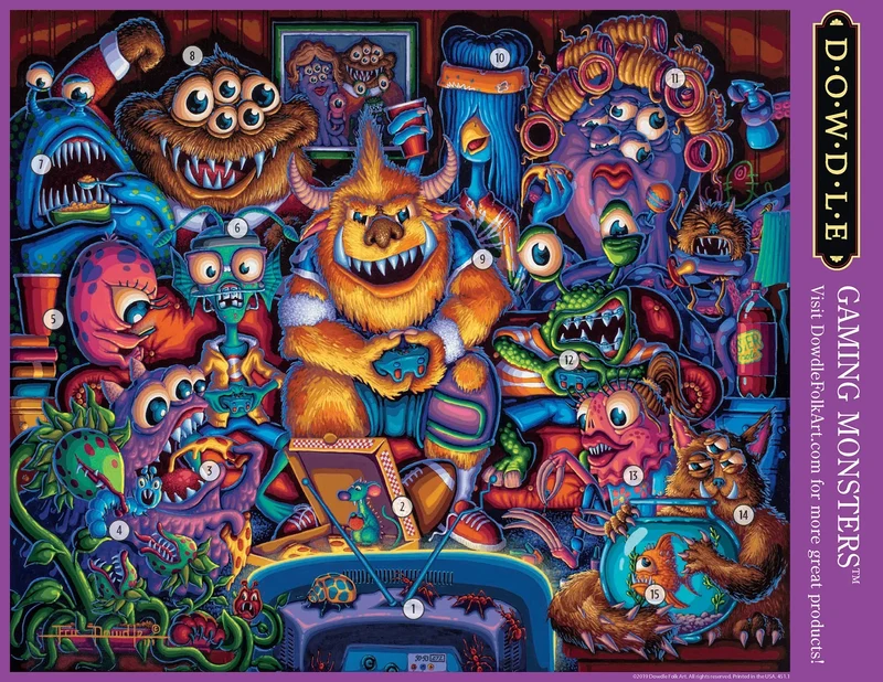 Dowdle Gaming Monsters (100pcs)