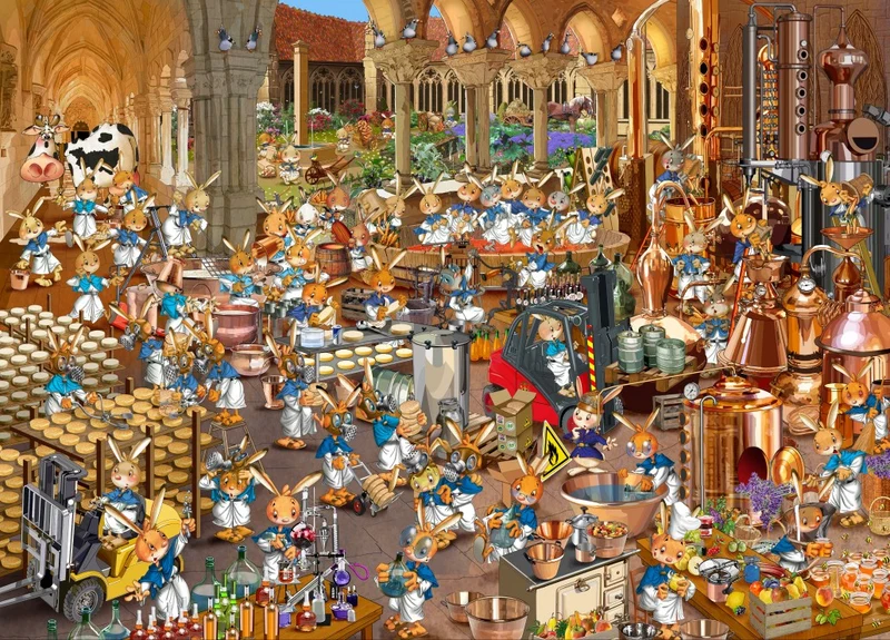 Le Cloitre, Francois Ruyer (1500pcs)