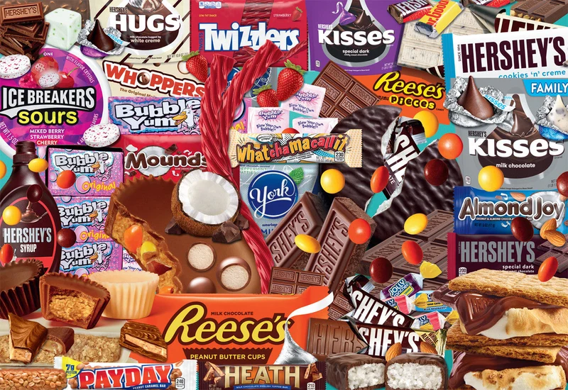DMG Hershey Deluxe Collage (2000pcs) (DAMAGED BOX)