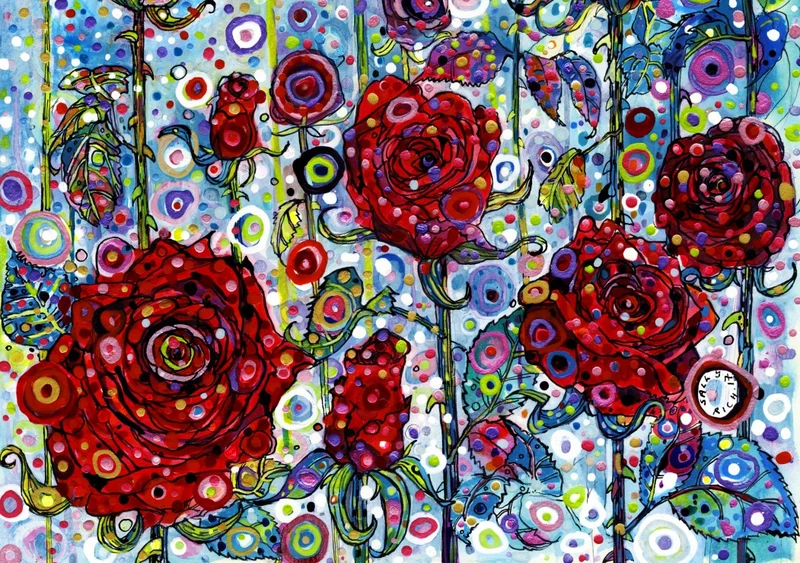 Roses, Sally Rich (1500pcs)