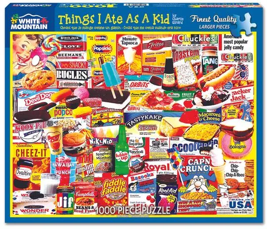 PFG Things I Ate As A Kid, Charlie Girard (Usage/Used - PUZZLES FOR GOOD)