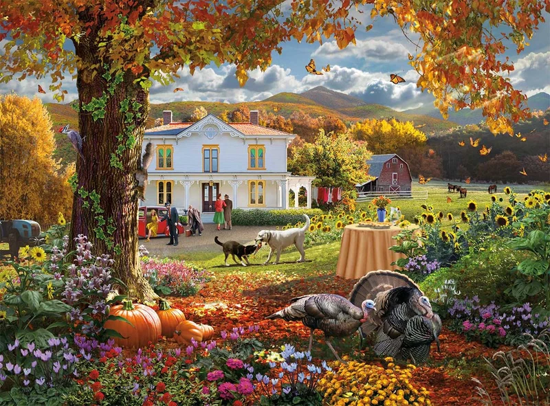 PFG Country Life: Autumn Paradise (Usage/Used - PUZZLES FOR GOOD)