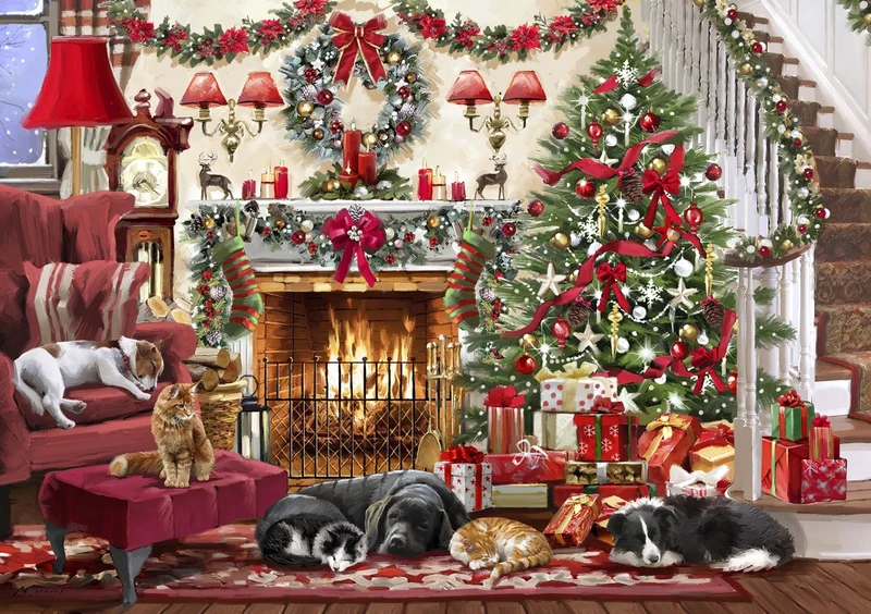 Cosy Fireplace (2000pcs)