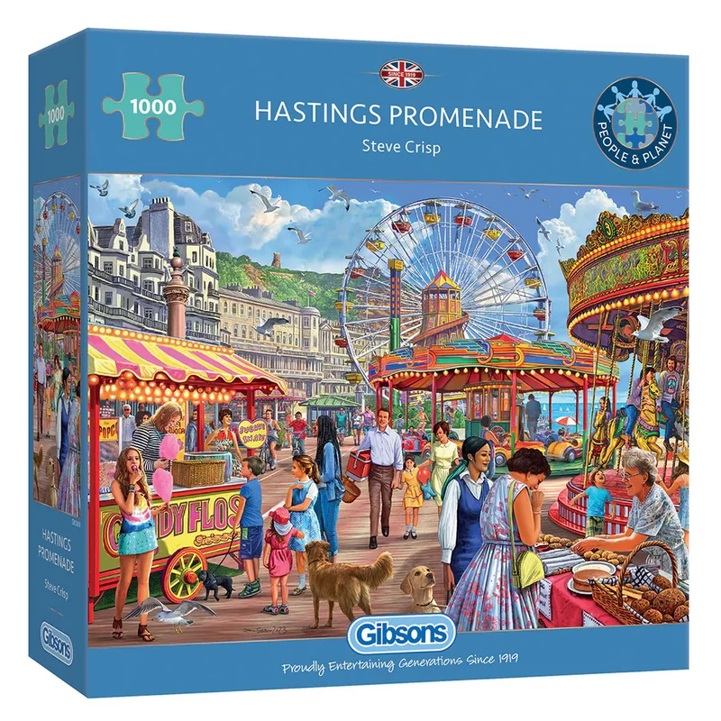 Hastings Promenade, Steve Crisp (1000pcs)