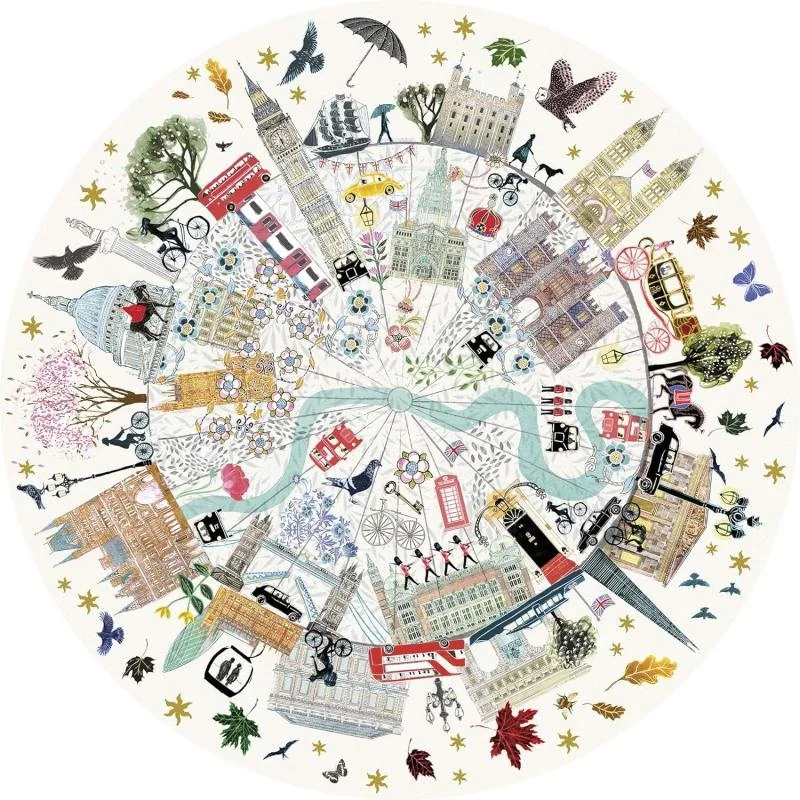 Buildings of London (500pcs) (ROUND)